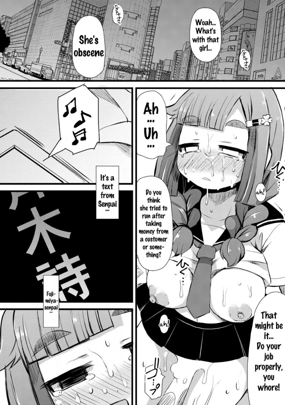 Hentai Manga Comic-A Large Breasted Honor Student Makes The Big Change to Perverted Masochist-Chapter 7-36